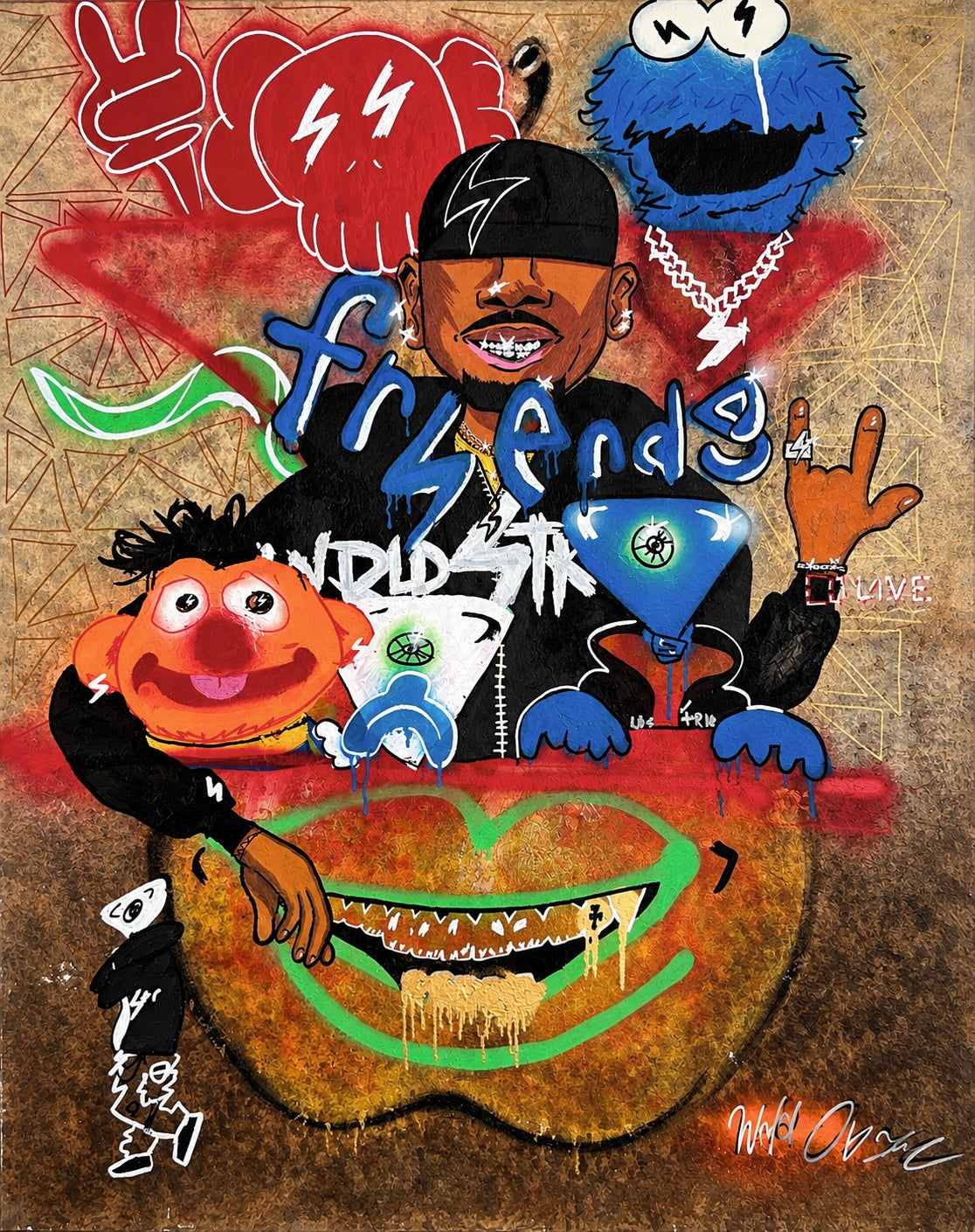 “Friends” Original Painting