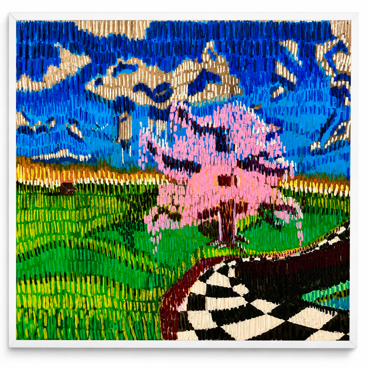 “Pink Tree” Original Painting