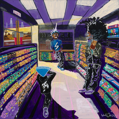 “Snack Snaps” Original Painting