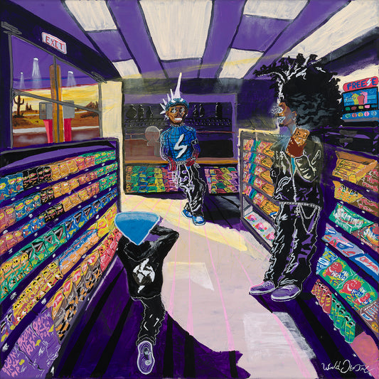 “Snack Snaps” Original Painting