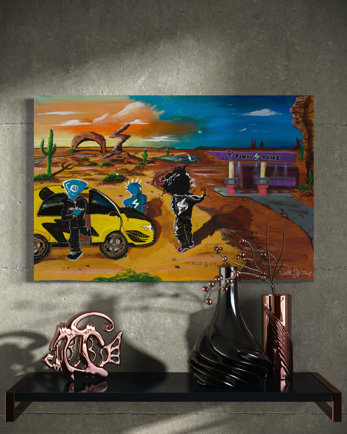“Final Strike” Original Painting